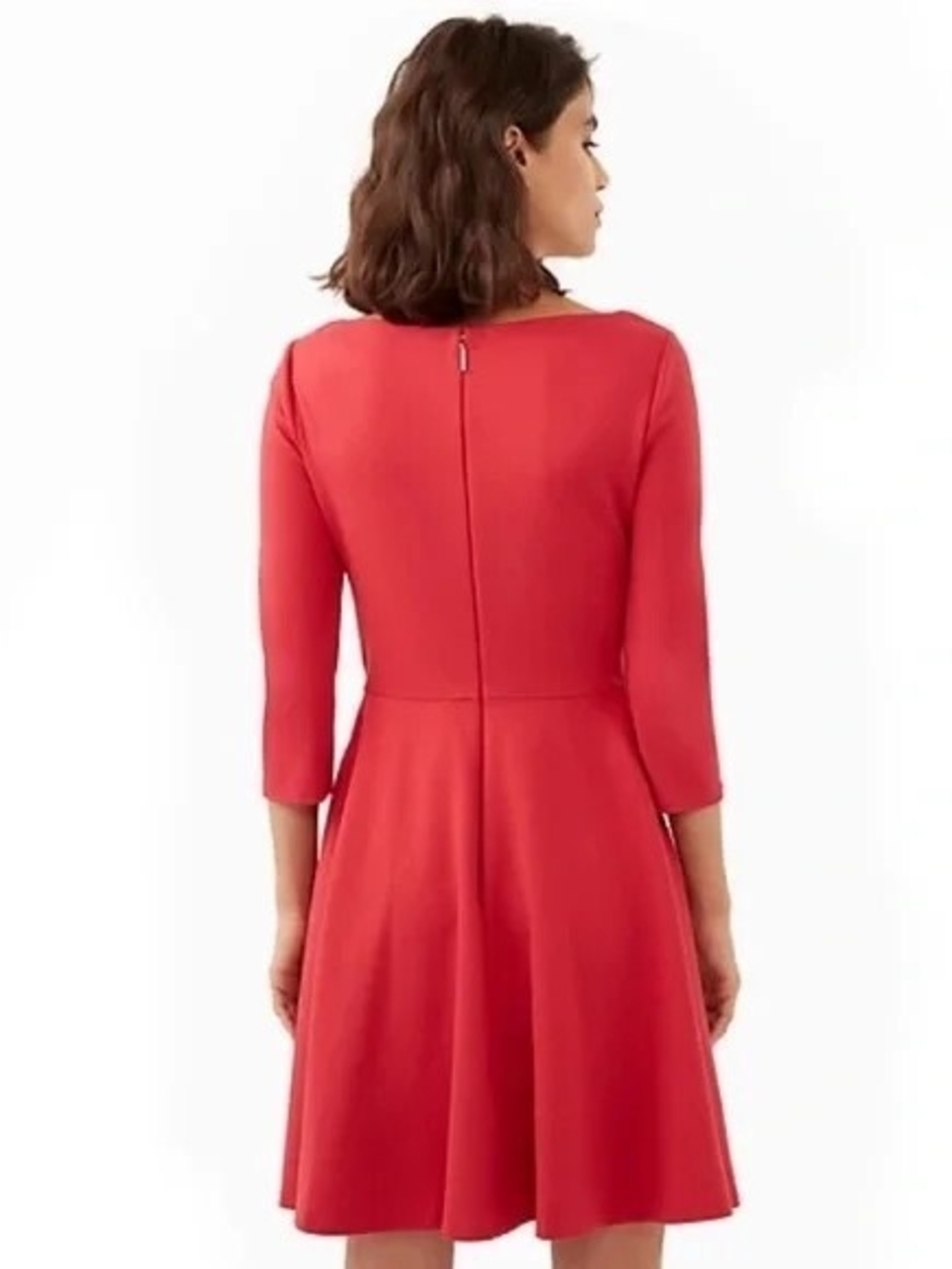 Kate Spade Women’s Red Fit-and-Flare Skater Dress - Picture 2 of 9